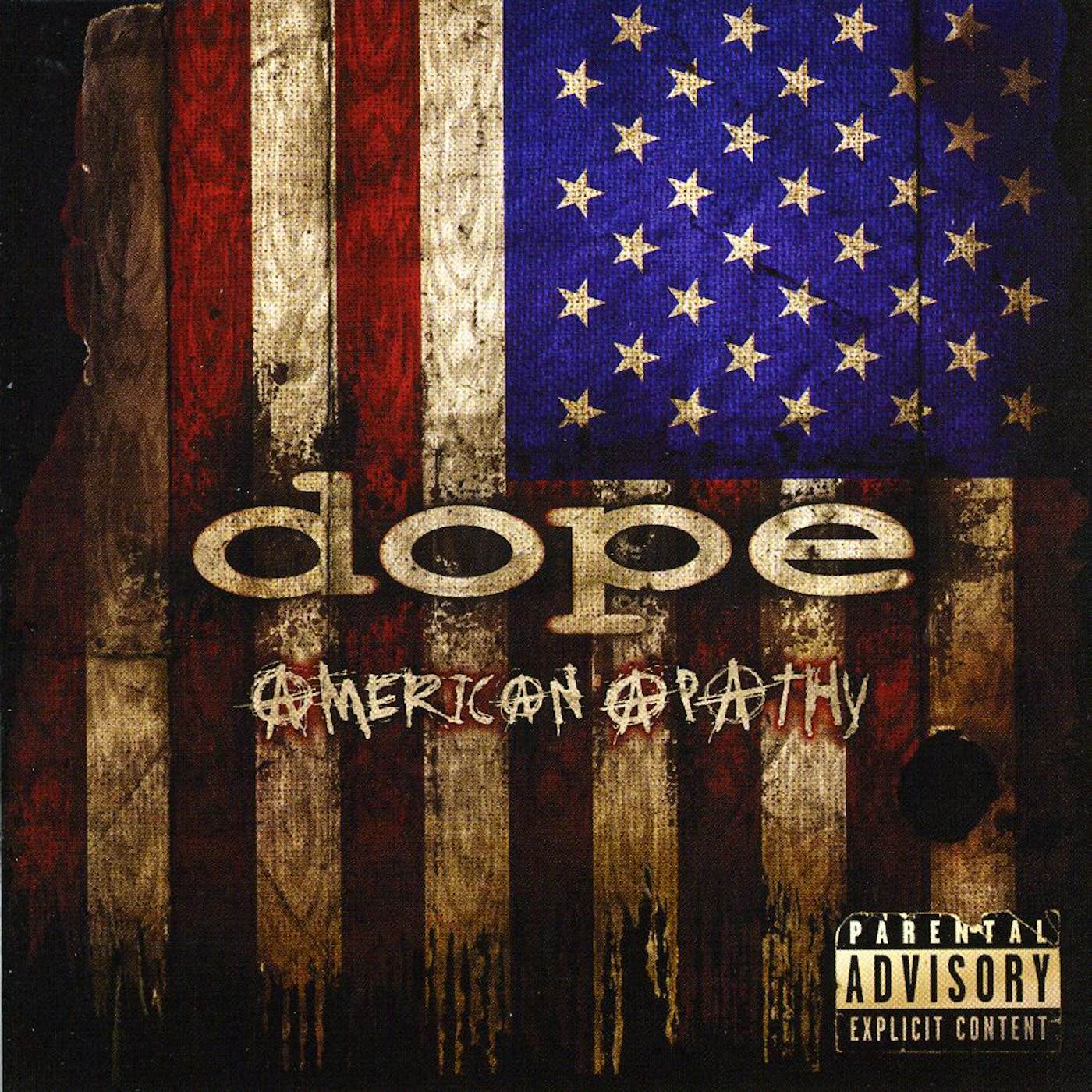 Dope AMERICAN APATHY CD