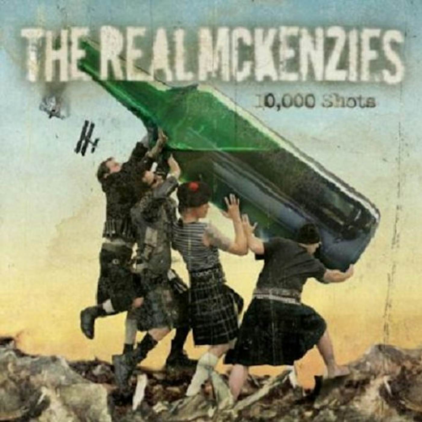 The Real McKenzies 10,000 SHOTS CD