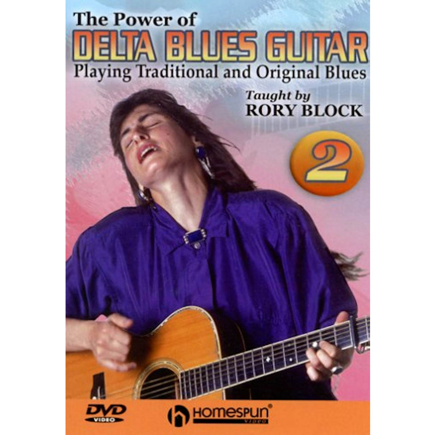 Rory Block POWER OF DELTA BLUES GUITAR 2 DVD