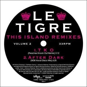 Le Tigre This Island Remixes Vol. 2 Vinyl Record