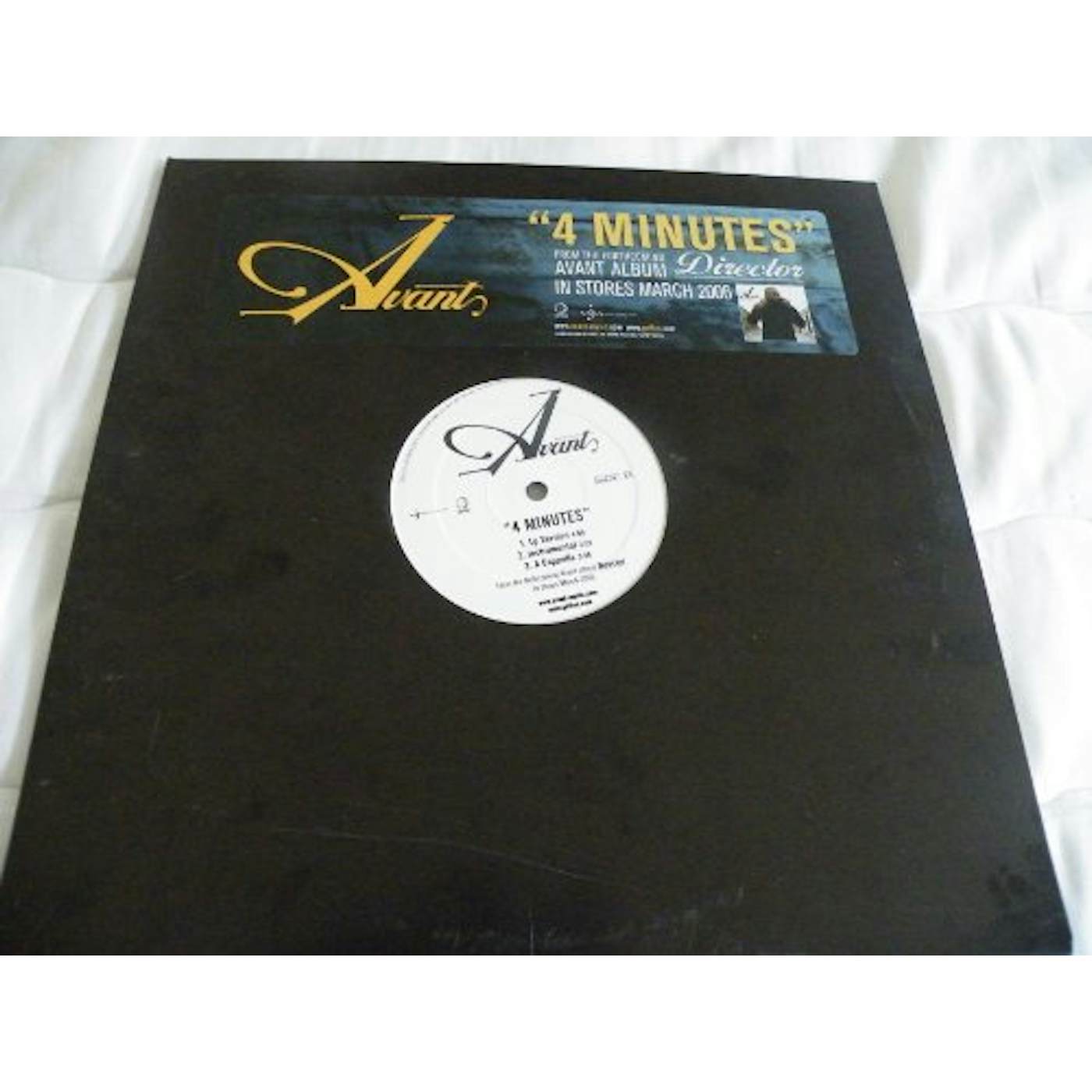 Avant 4 MINUTES (X2) Vinyl Record