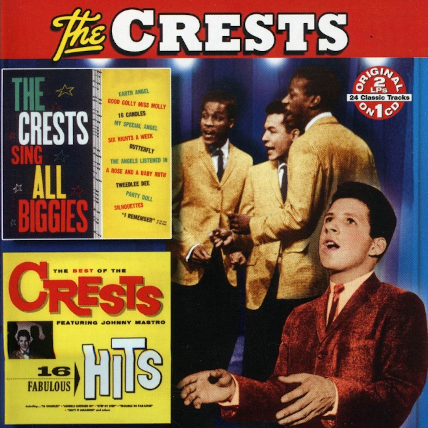 SING ALL BIGGIES / THE BEST OF THE CRESTS CD