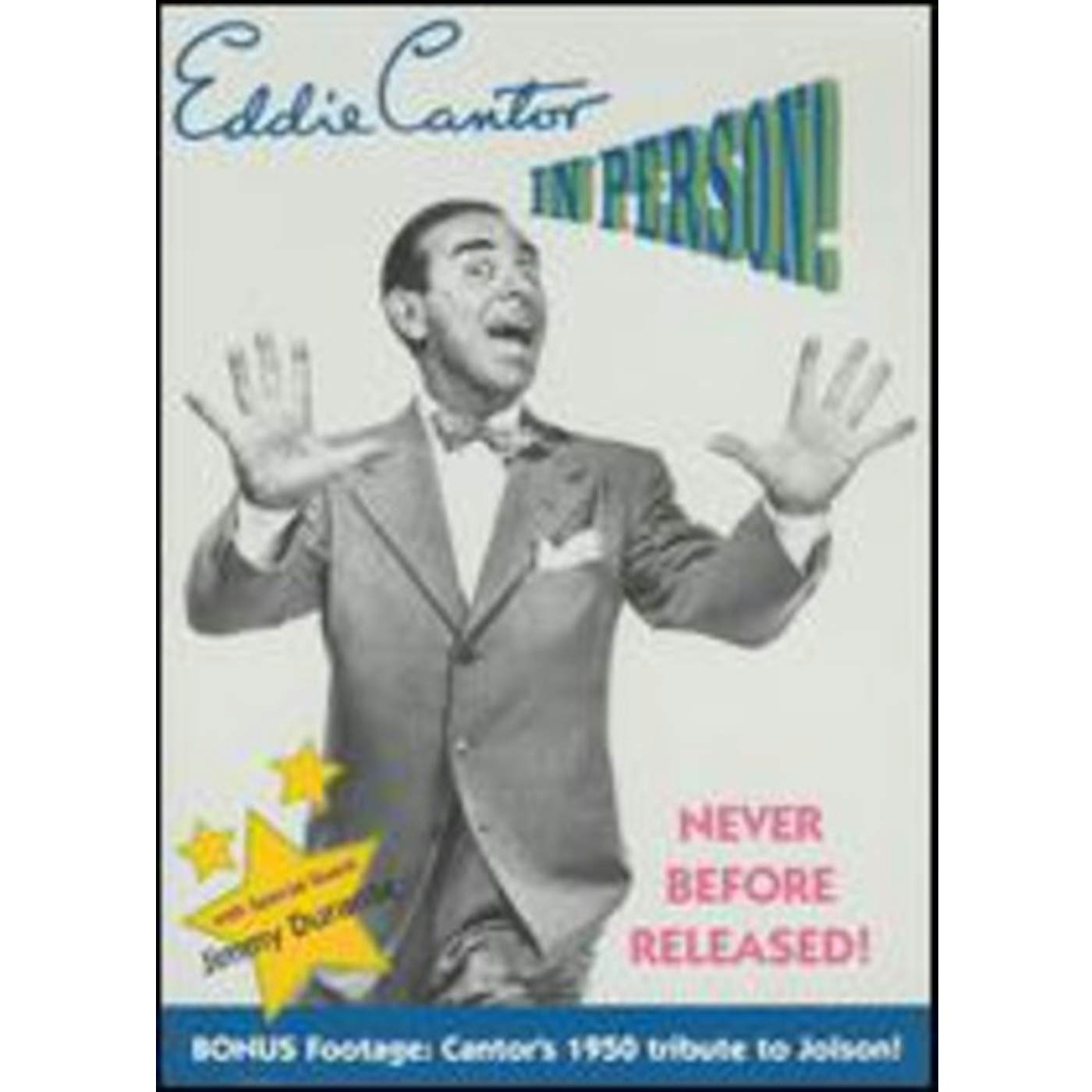 Eddie Cantor IN PERSON DVD
