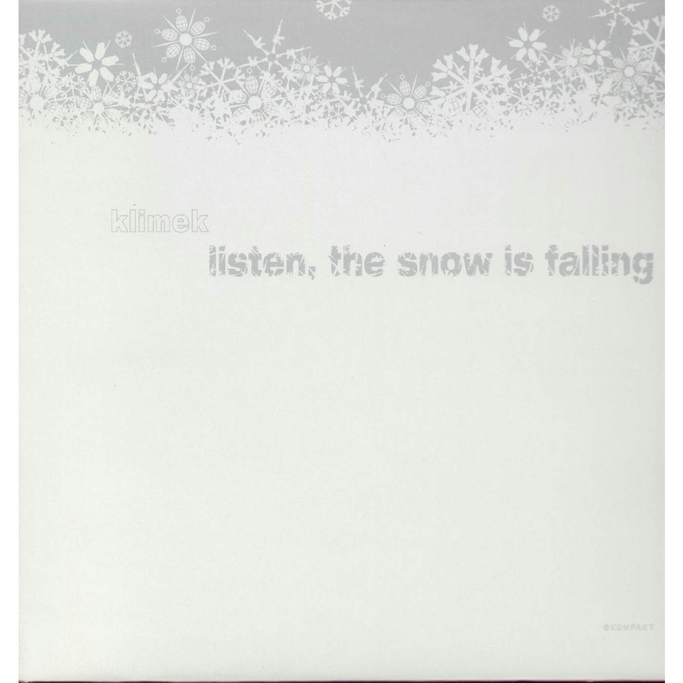 Klimek Listen The Snow Is Falling Vinyl Record