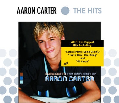 Aaron Carter COME GET IT: THE VERY BEST OF CD $15.99$14.49