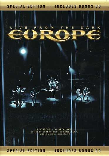 Europe LIVE FROM THE DARK DVD