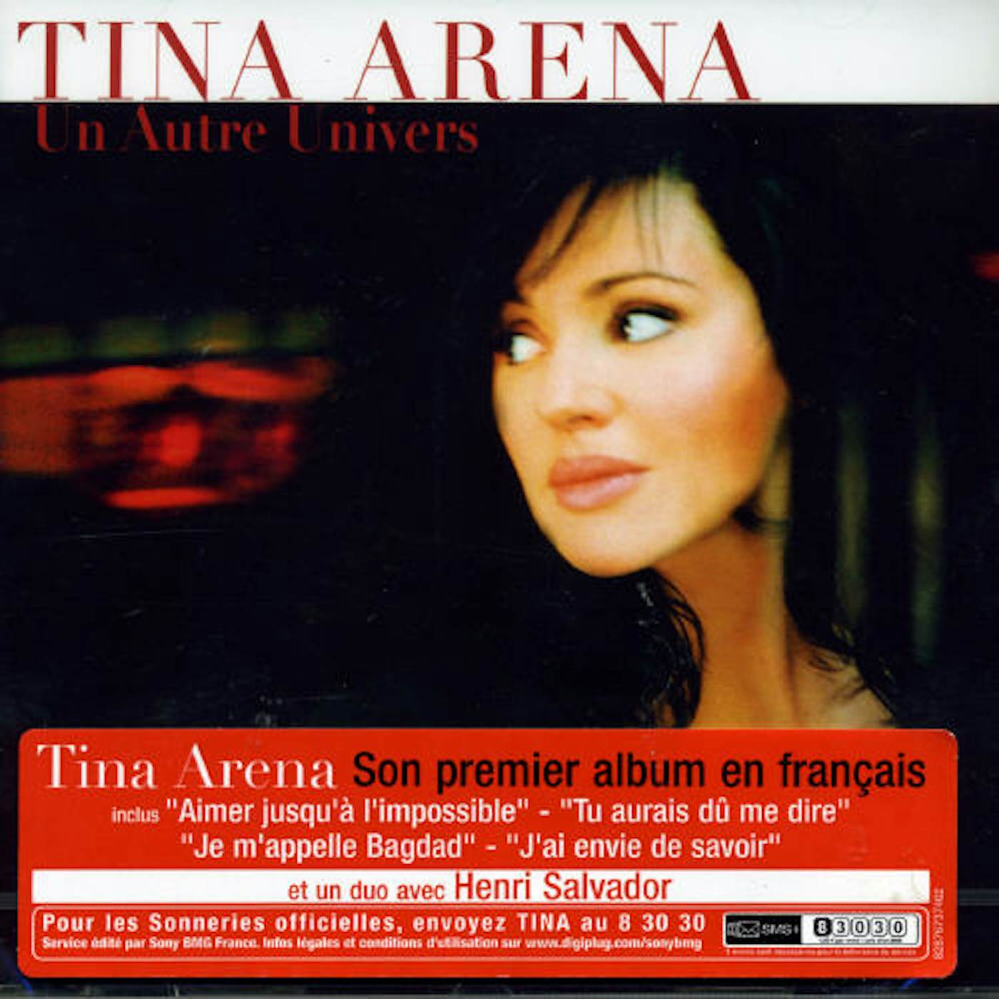 Tina Arena UNE AUTRE UNIVERS CD
