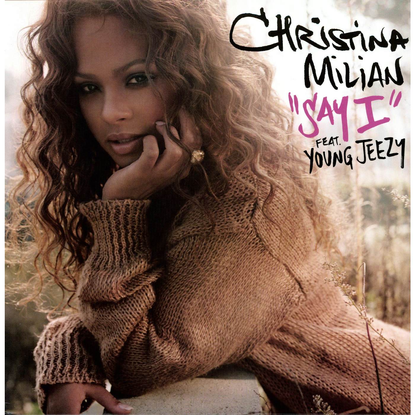 Christina Milian SAY I (X3) Vinyl Record