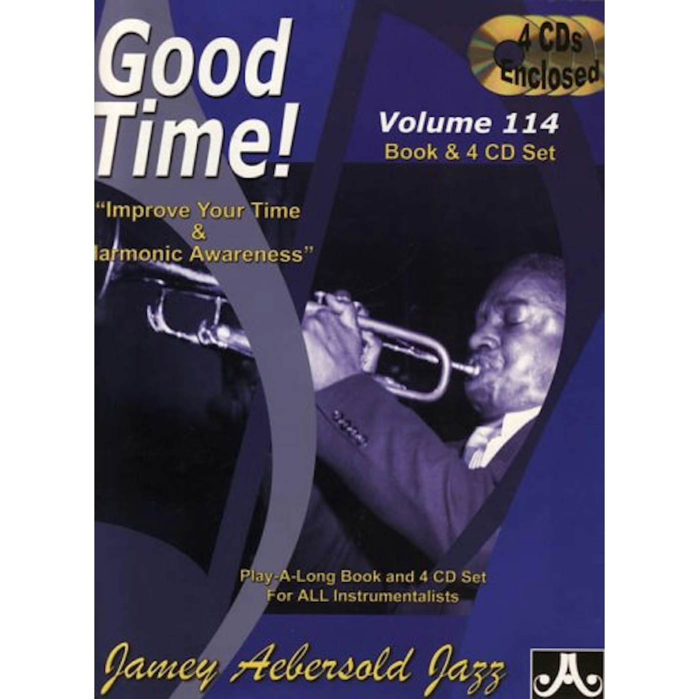 Jamey Aebersold GOOD TIME: IMPROVE YOUR TIME & HARMONIC AWARENESS CD