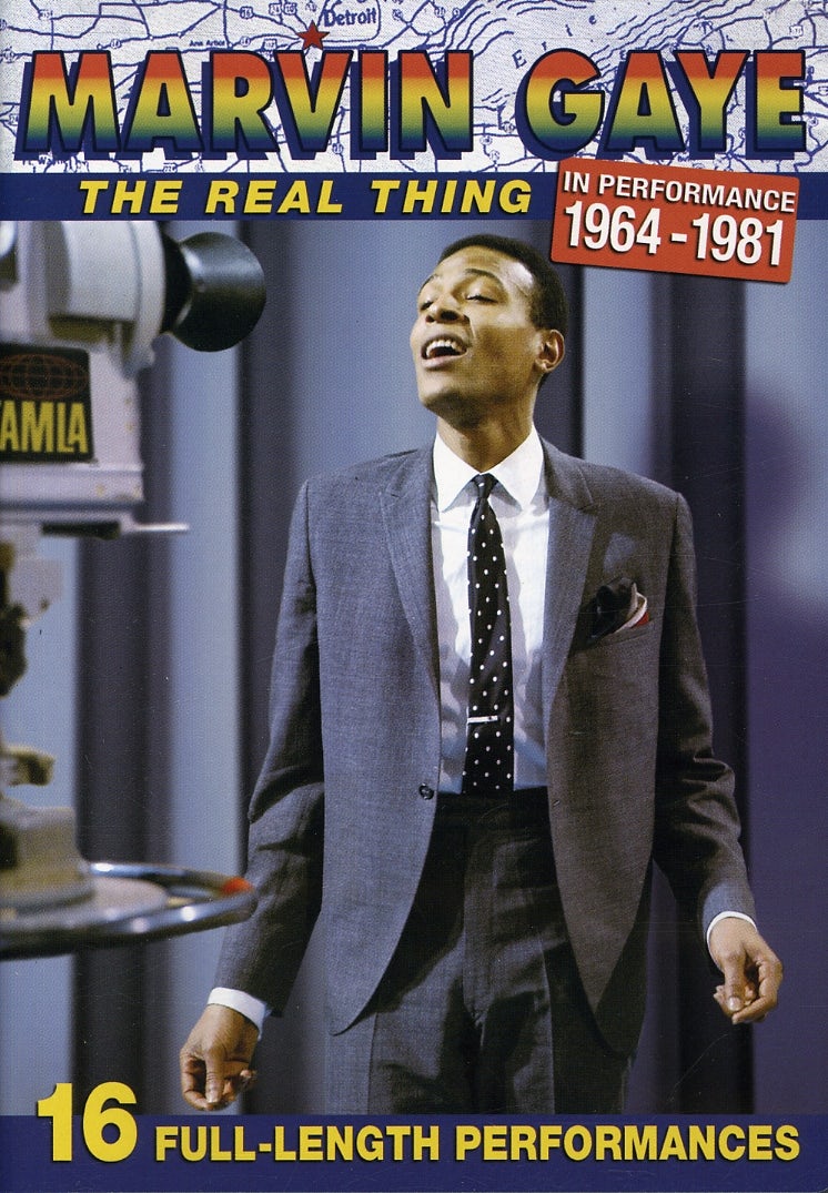 Marvin Gaye REAL THING: IN PERFORMANCE 1964-1981 DVD