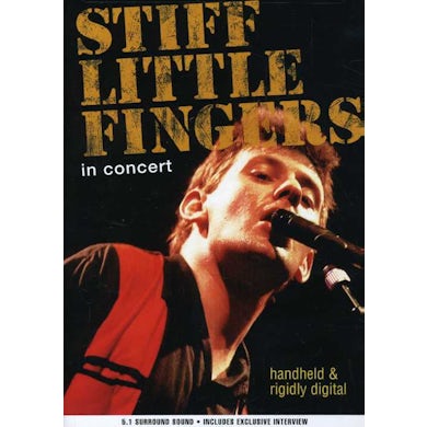 Stiff Little Fingers HANDHELD & RIGIDLY DIGITAL DVD