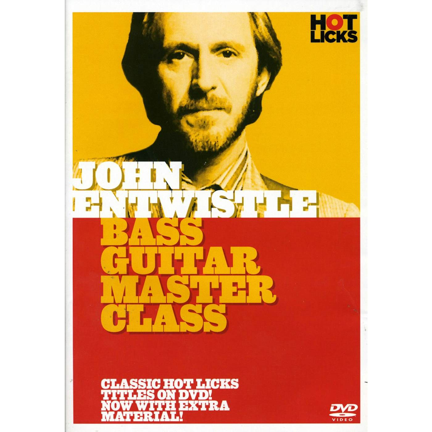 John Entwistle BASS GUITAR MASTER CLASS DVD