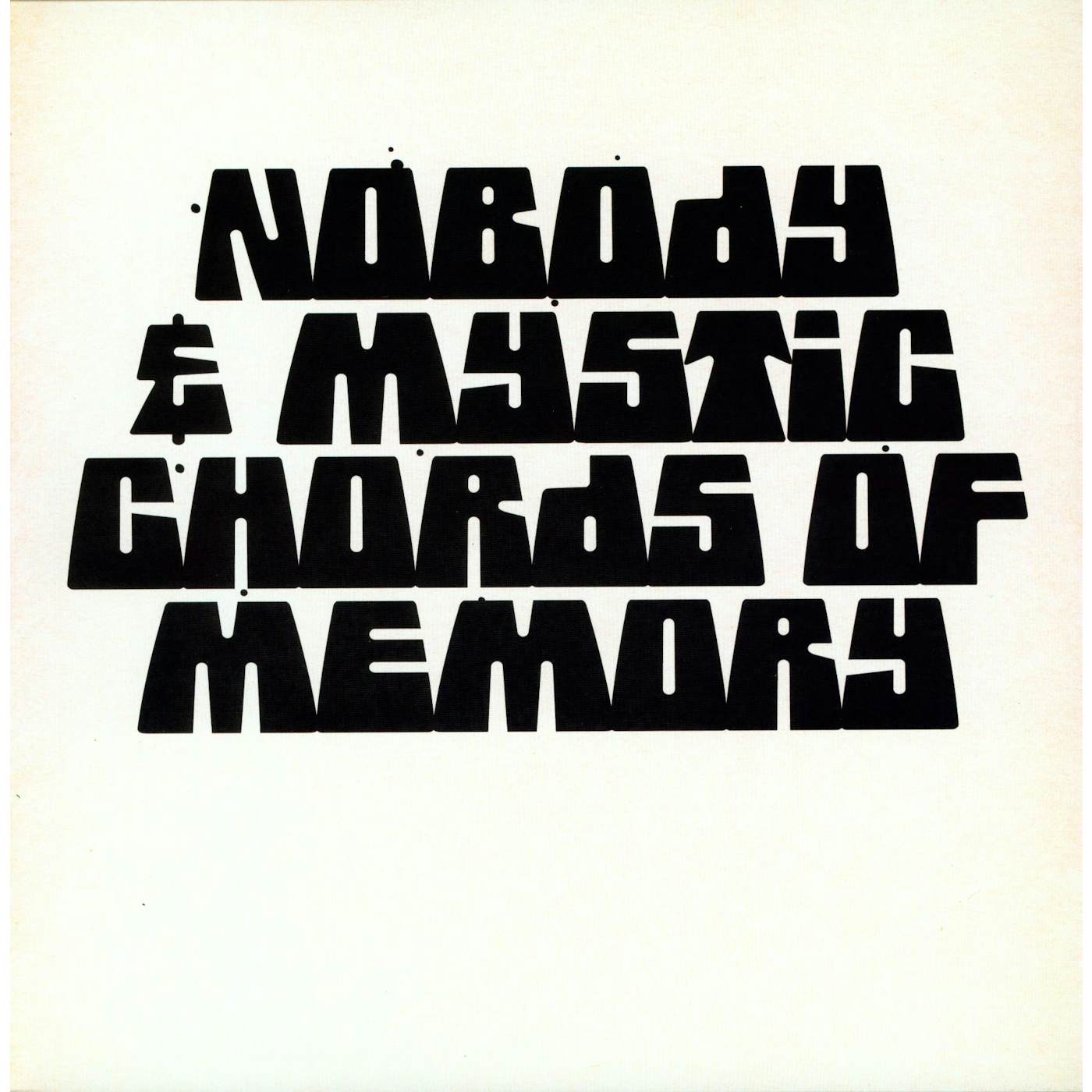 Nobody / Mystic Chords Of Memory Broaden A New Sound Vinyl Record