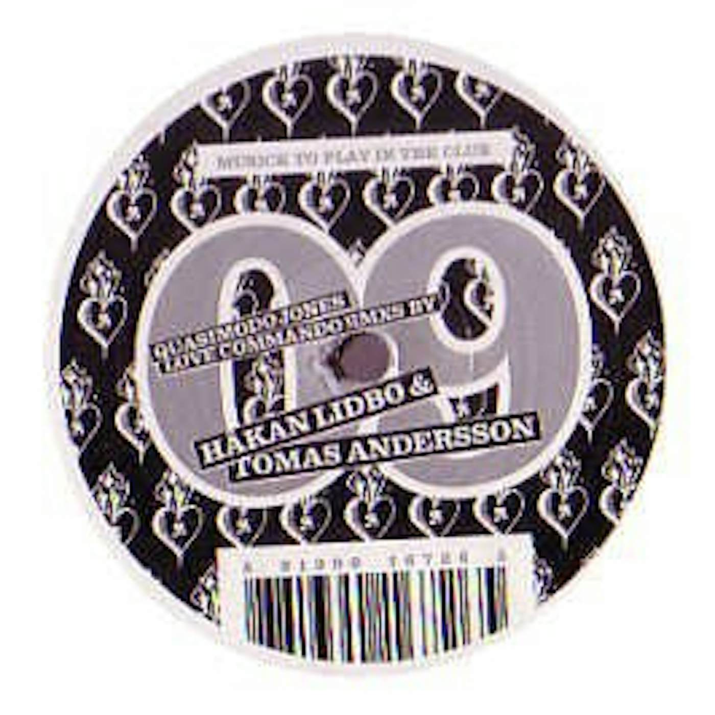 Quasimodo Jones MUSICK 9: LOVE COMMANDO RMXS Vinyl Record