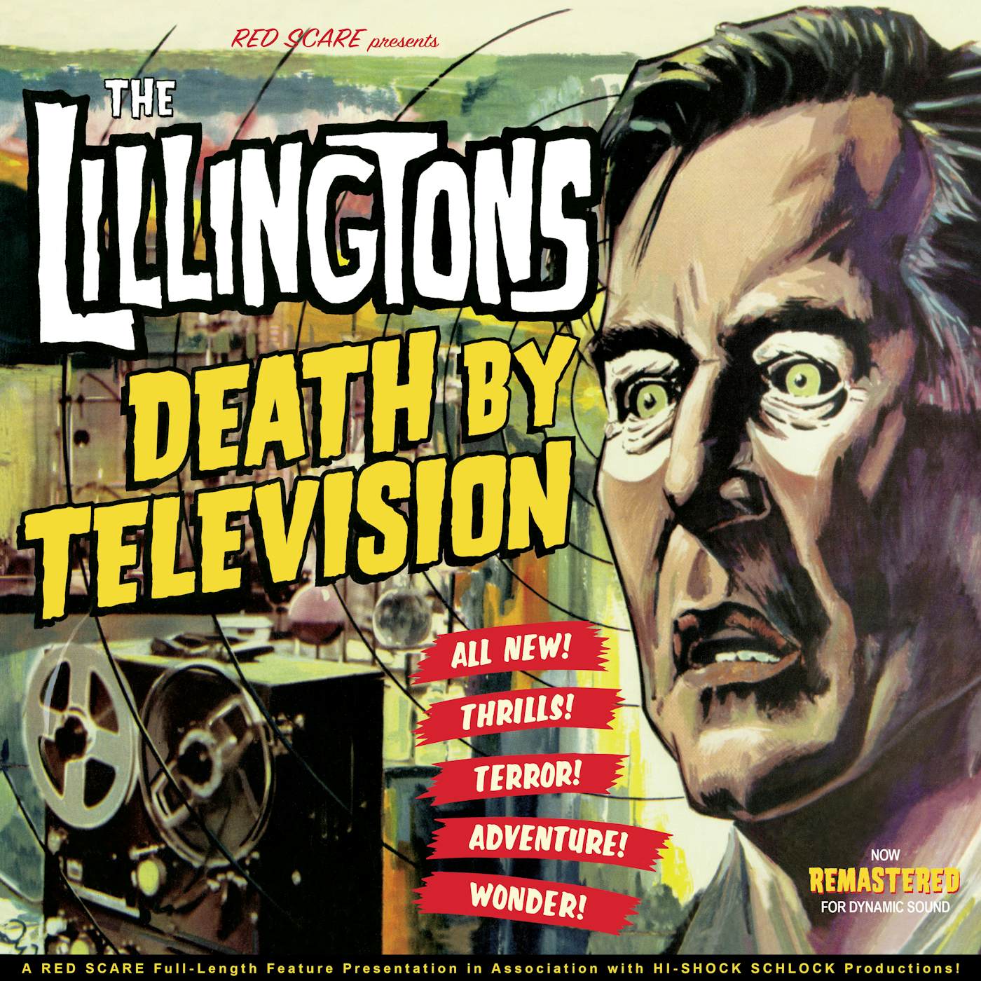 The Lillingtons DEATH BY TELEVISION CD