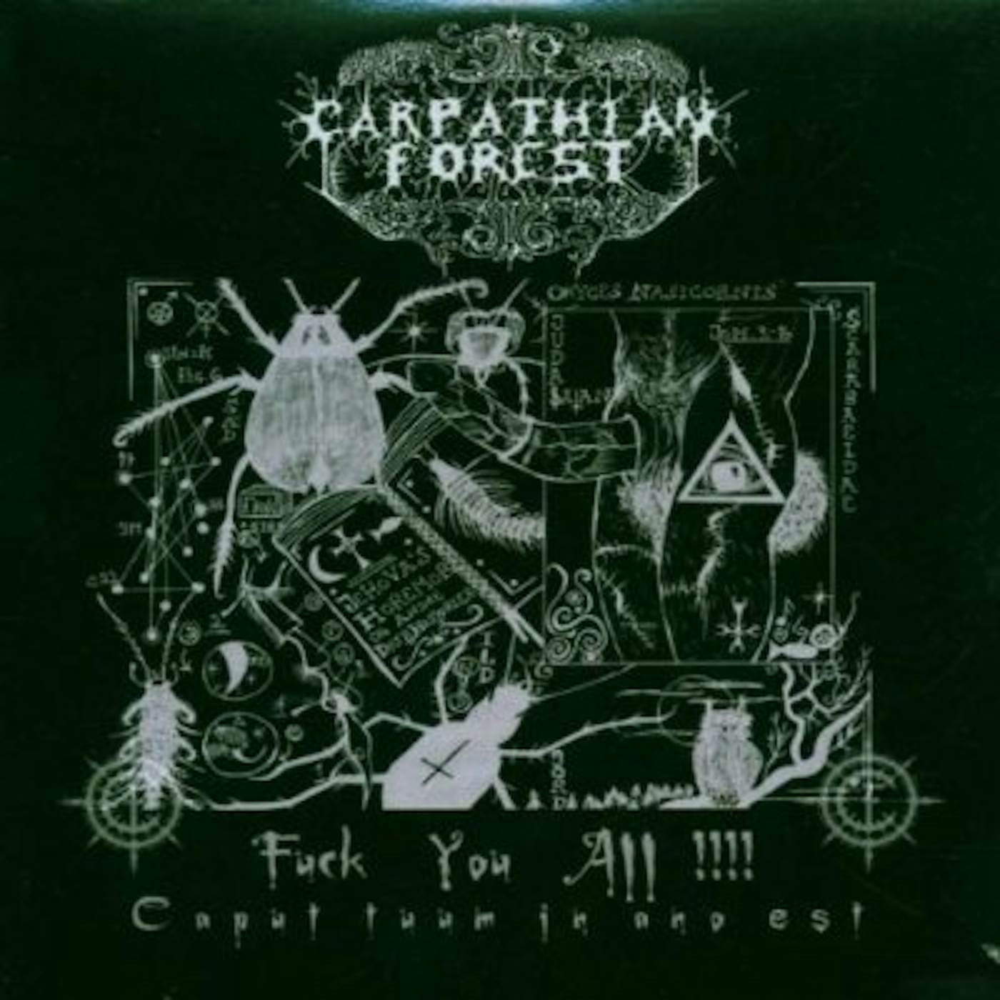 Carpathian Forest FUCK YOU ALL CD