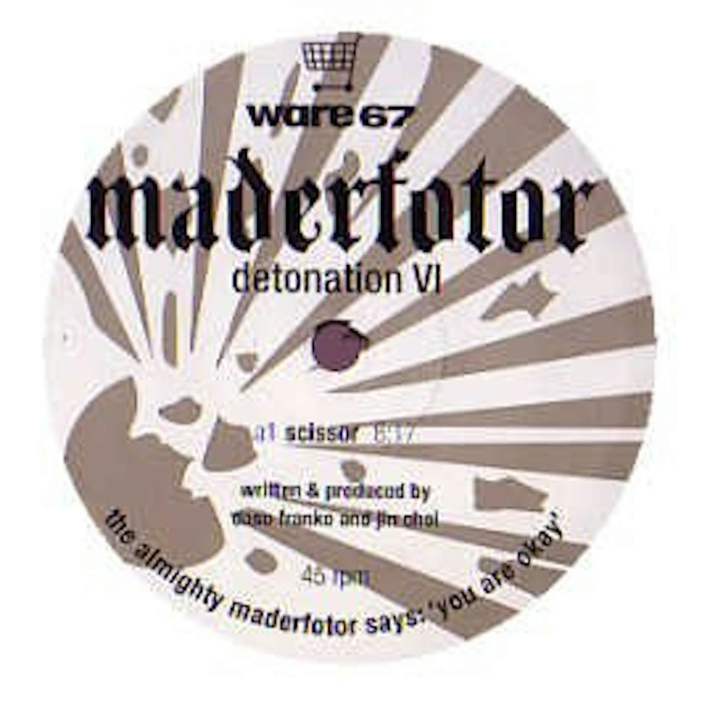 Maderfotor DETONATION 6 Vinyl Record