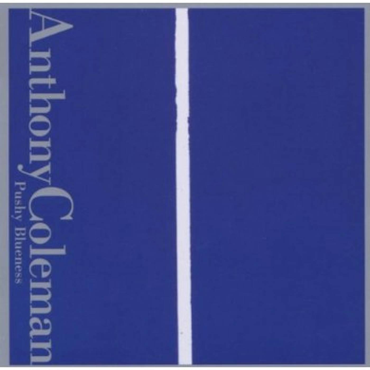 Anthony Coleman PUSHY BLUENESS CD