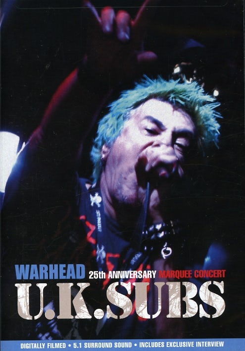 warhead: 25th anniversary live at marquee dvd - U.K. Subs