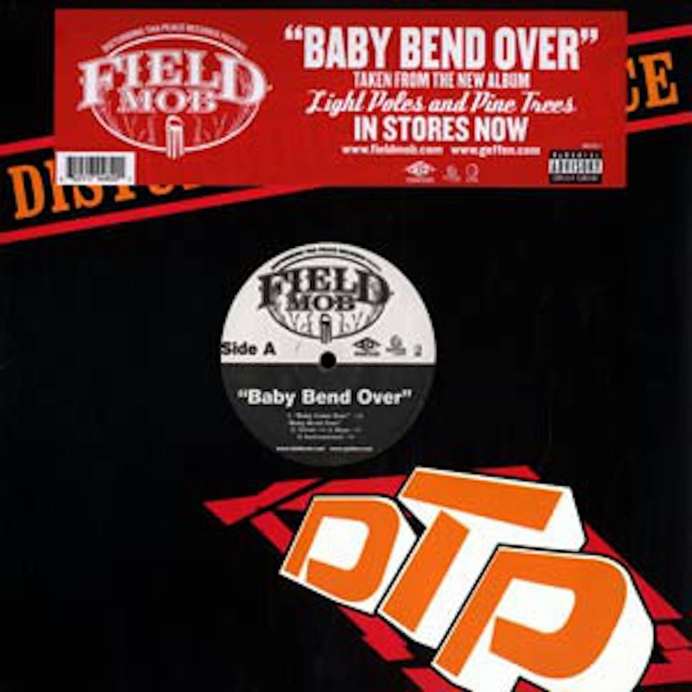 Field Mob BABY BEND OVER (X3) Vinyl Record