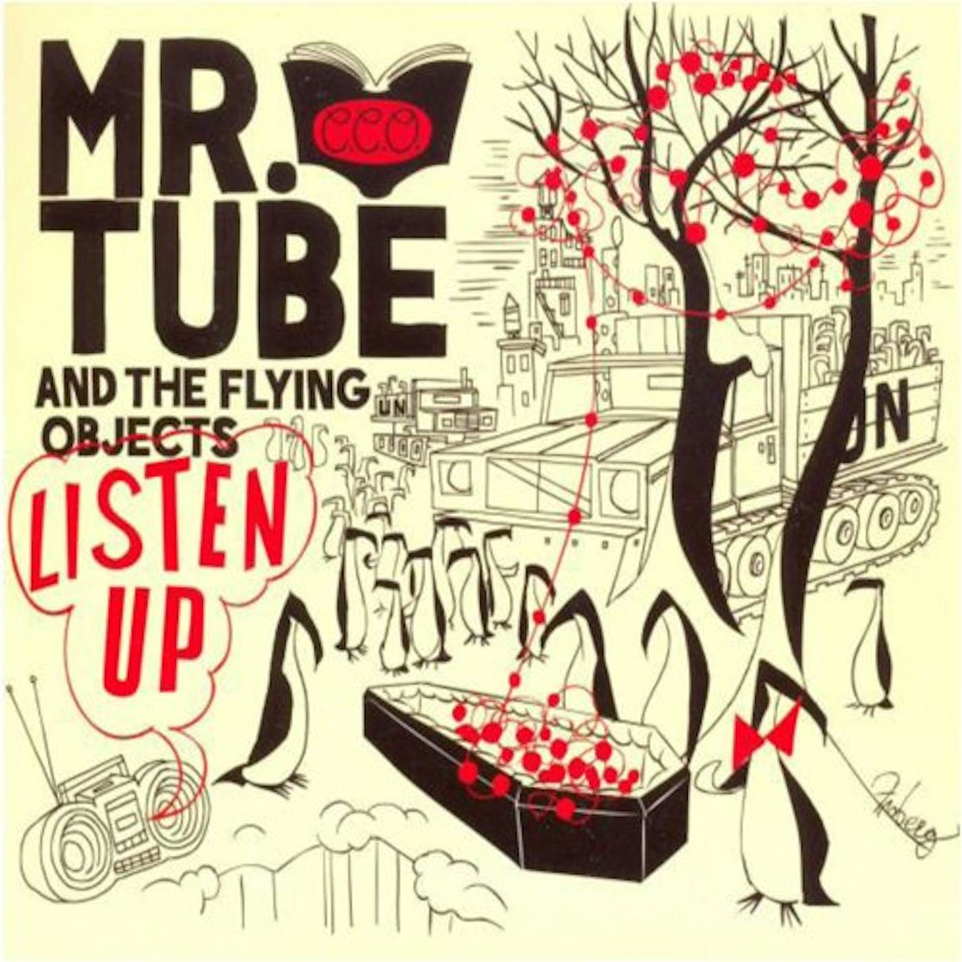 Mr. Tube and the Flying Objects Listen Up Vinyl Record