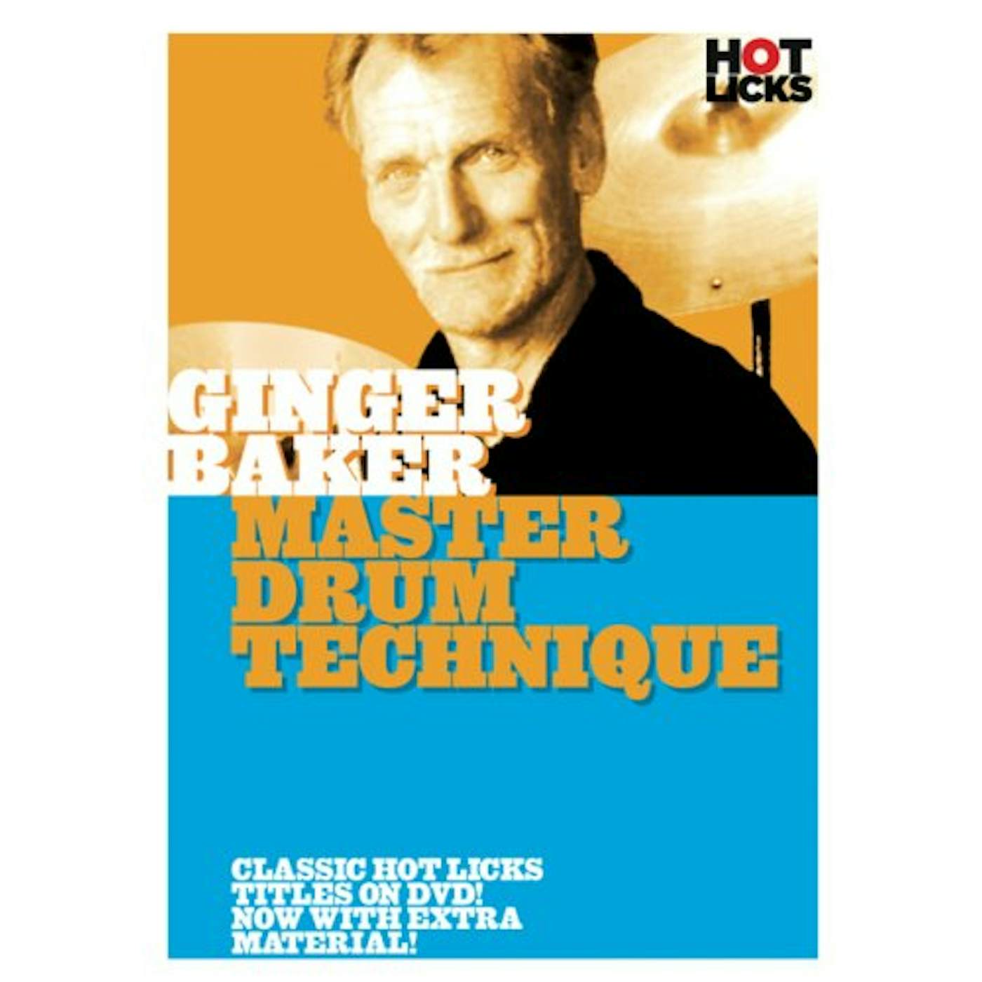Ginger Baker MASTER DRUM TECHNIQUE DVD
