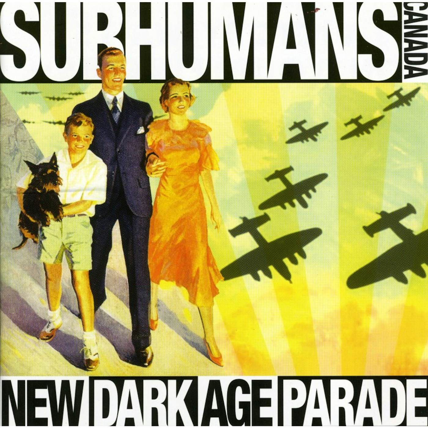 Subhumans NEW DARK AGE PARADE CD