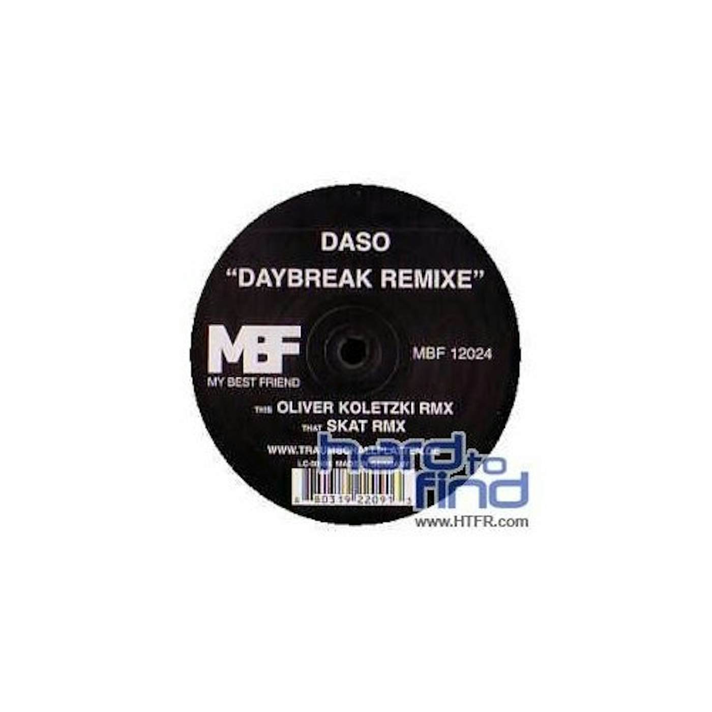 Daso DAYBREAK REMIXE Vinyl Record