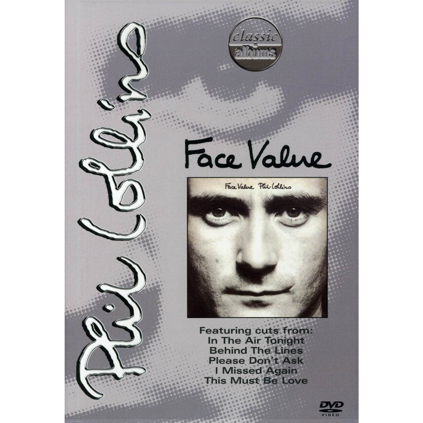 Phil Collins FACE VALUE: CLASSIC ALBUM DVD