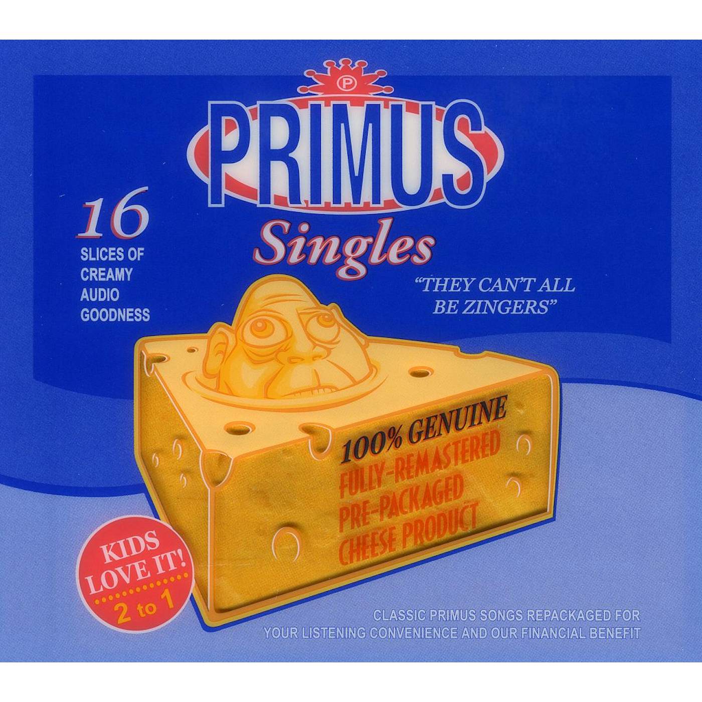 Primus THEY CAN'T ALL BE ZINGERS: BEST OF CD
