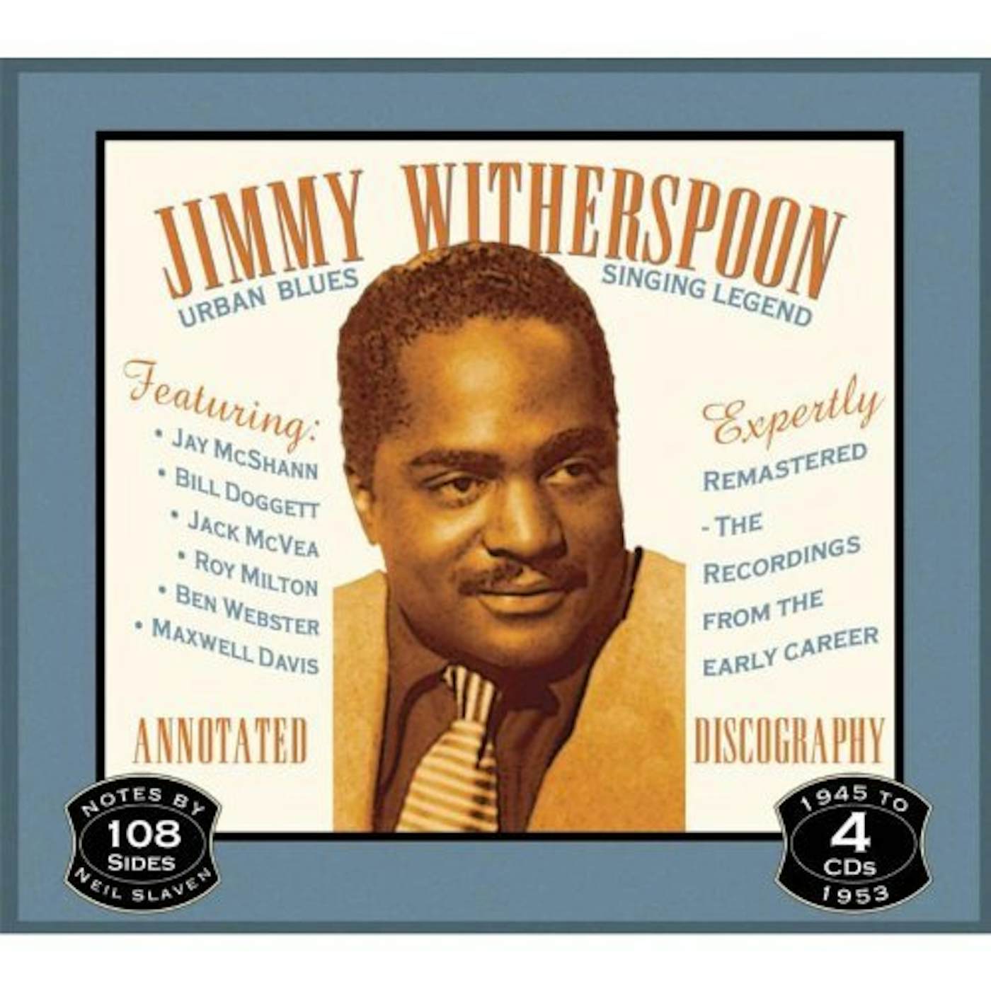 Jimmy Witherspoon URBAN BLUES SINGING LEGEND CD