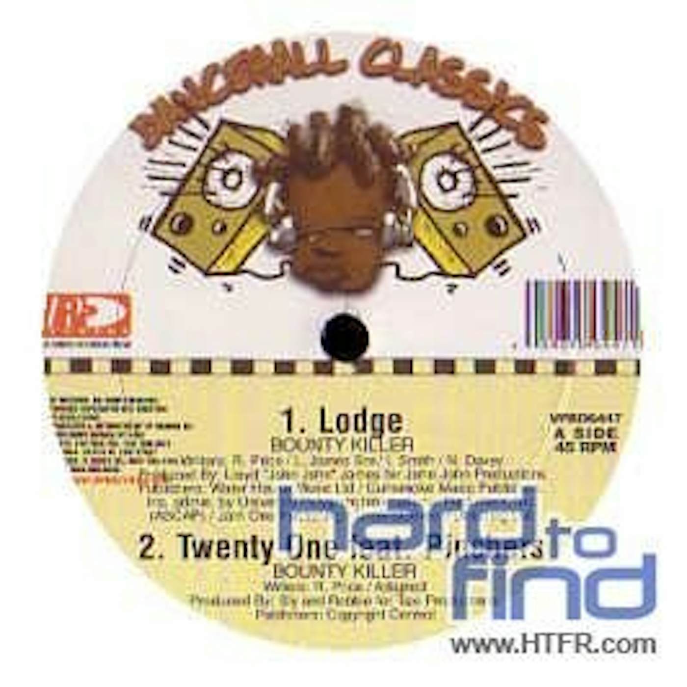 Bounty Killer Lodge Vinyl Record