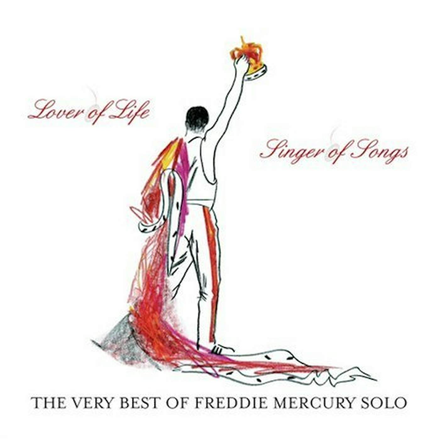 Freddie Mercury LOVER OF LIFE SINGER SONGS: VERY BEST OF FREDDIE CD