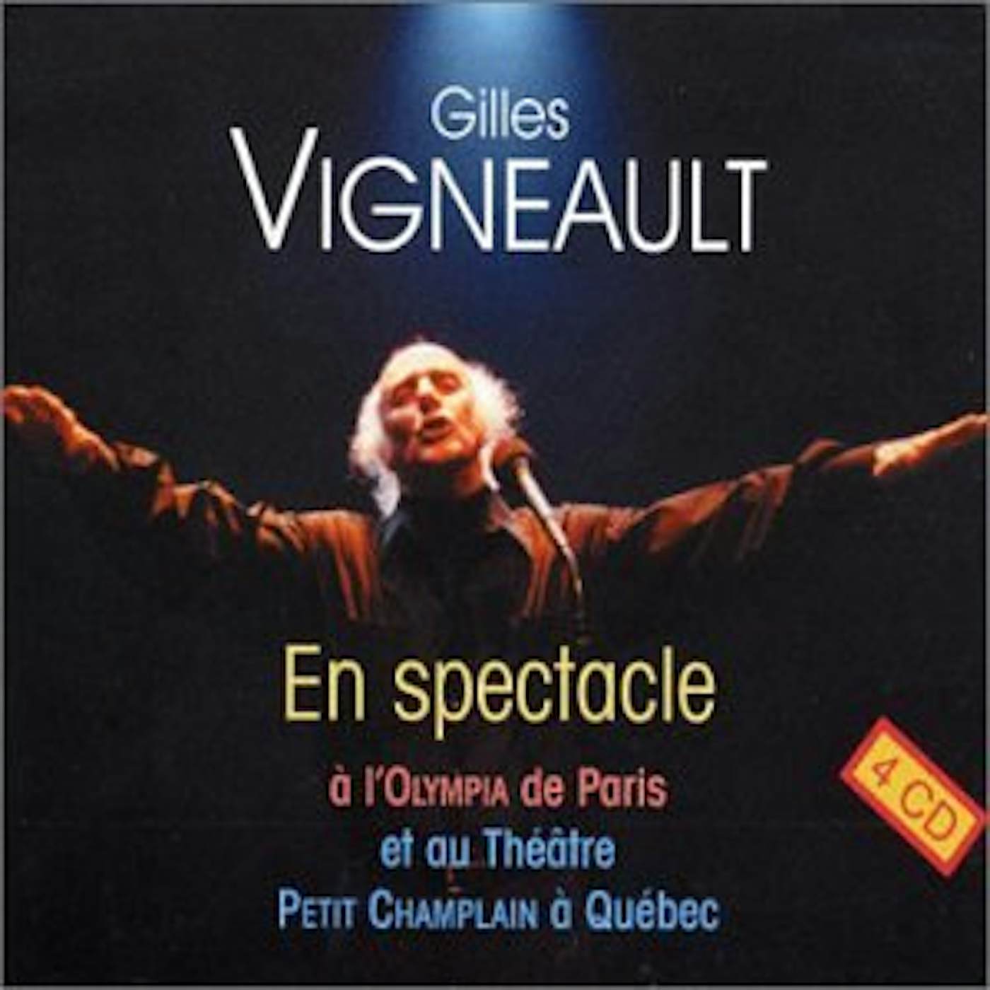 Gilles Vigneault 40 ANS DE SPECTACLE CD