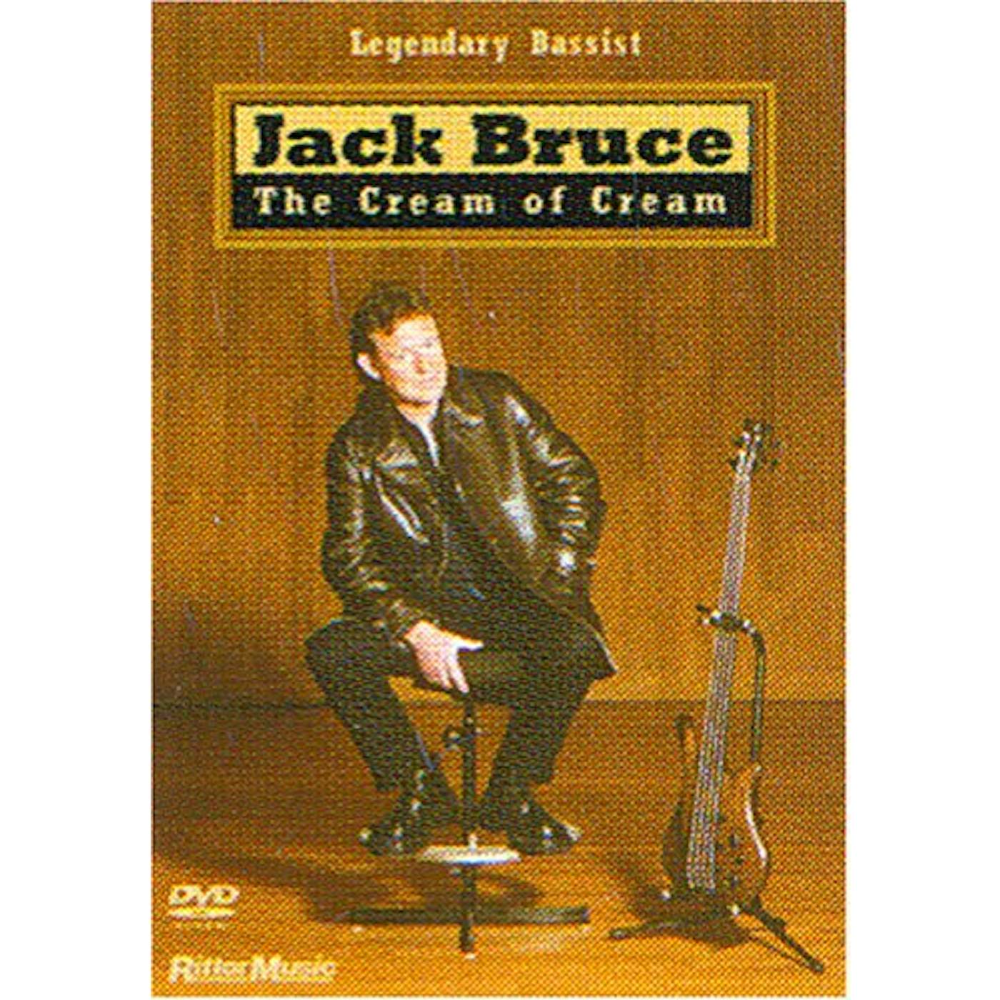 Jack Bruce CREAM OF CREAM DVD