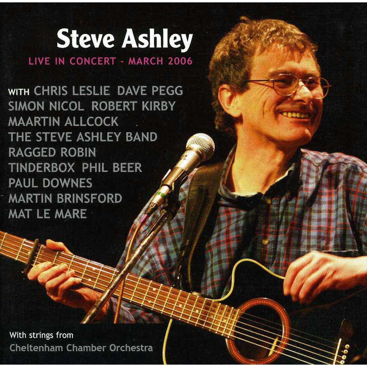 Steve Ashley LIVE IN CONCERT CD