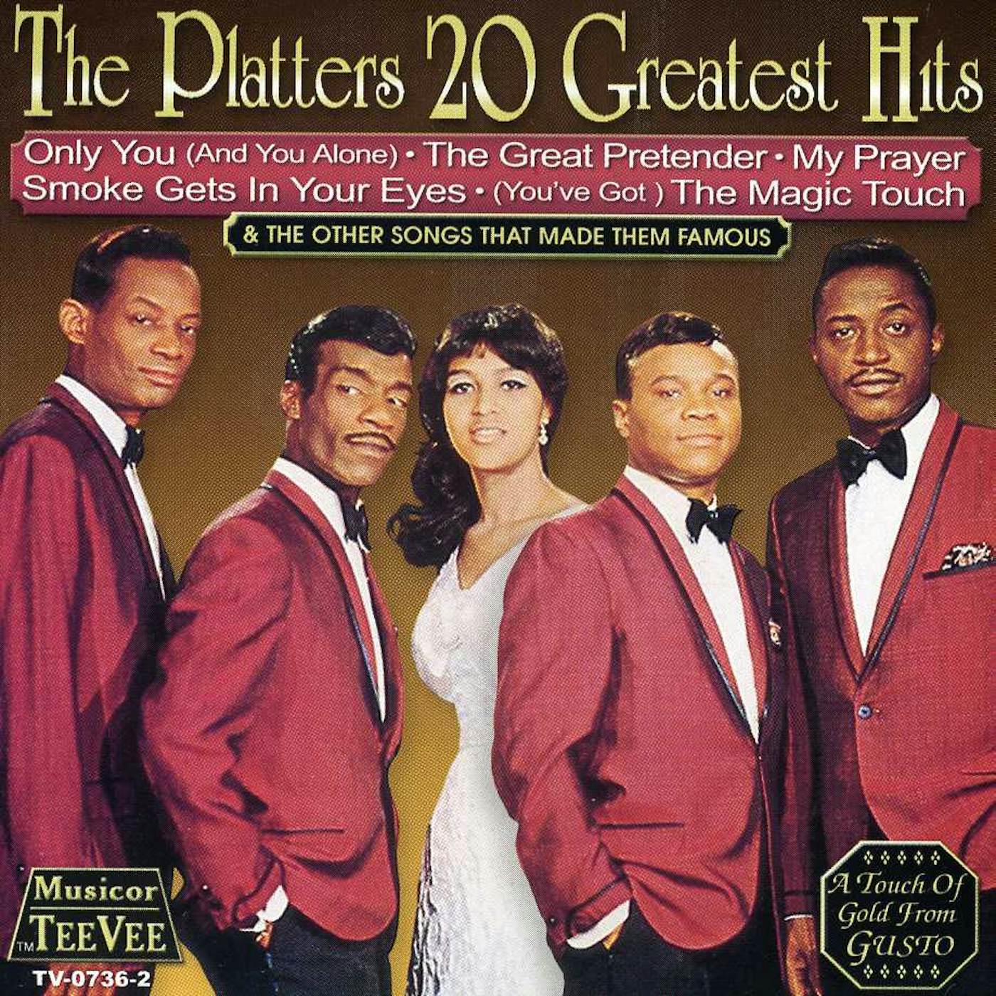 The Platters 20 GREATEST HITS CD
