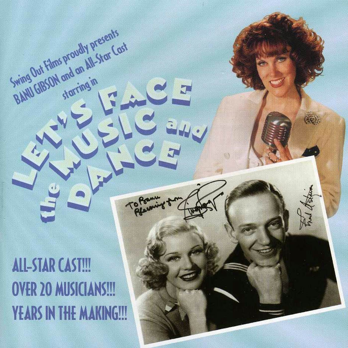 Banu Gibson LET'S FACE THE MUSIC & DANCE CD