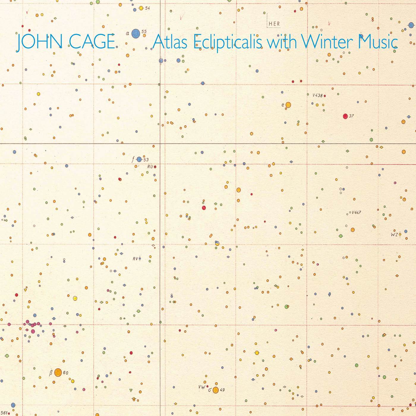 John Cage ATLAS ECLIPTICALIS WITH WINTER MUSIC CD