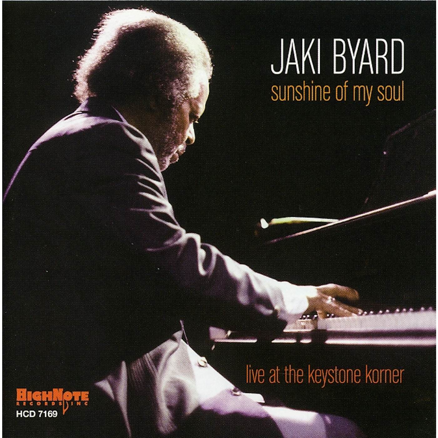Jaki Byard SUNSHINE OF MY SOUL: LIVE AT THE KEYSTONE KORNER CD