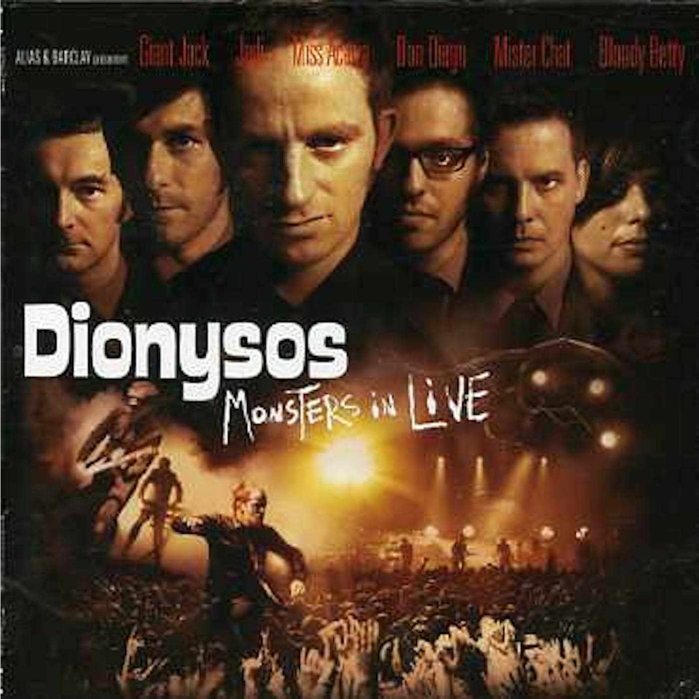 Dionysos MONSTER IN LIVE CD