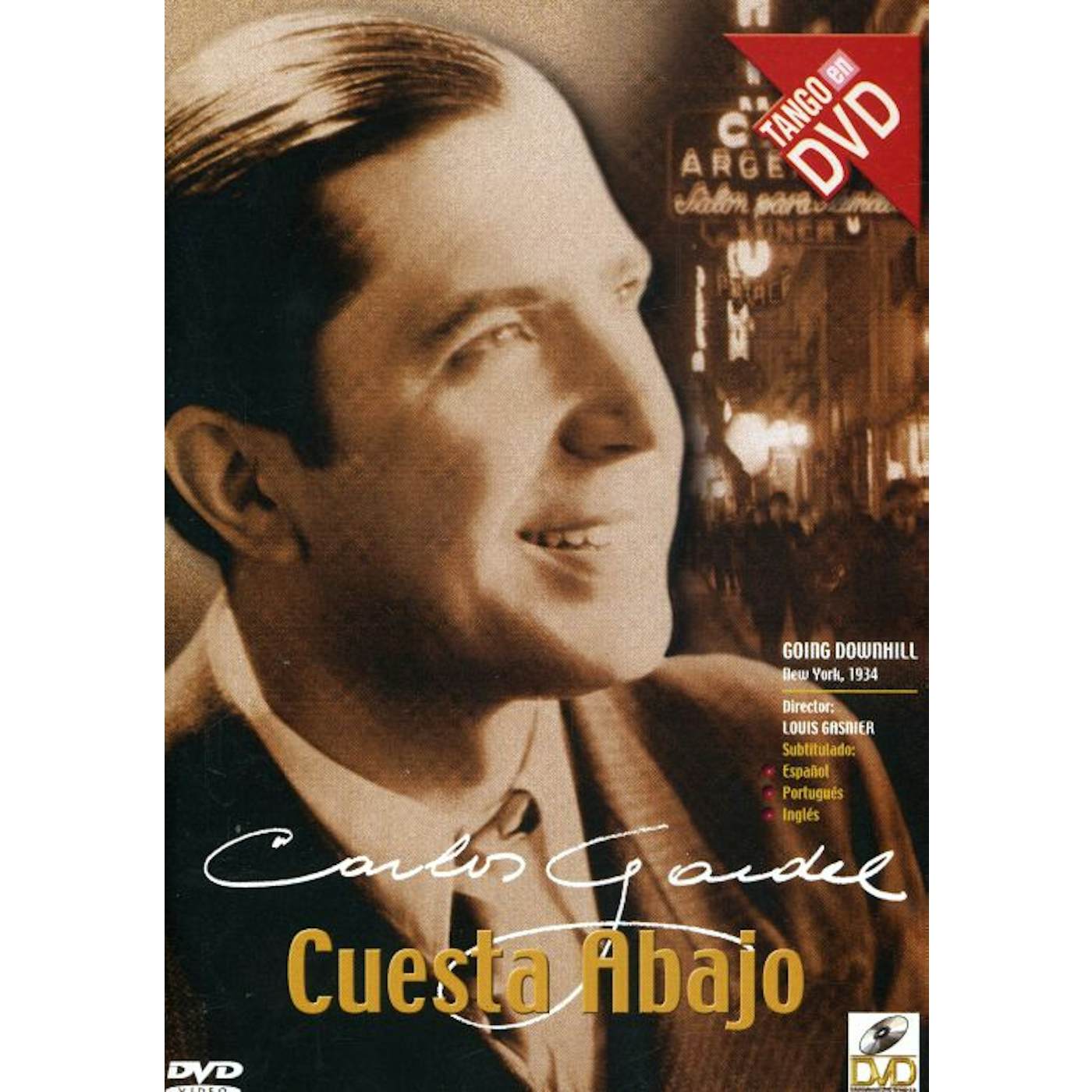 Carlos Gardel CUESTA ABAJO DVD