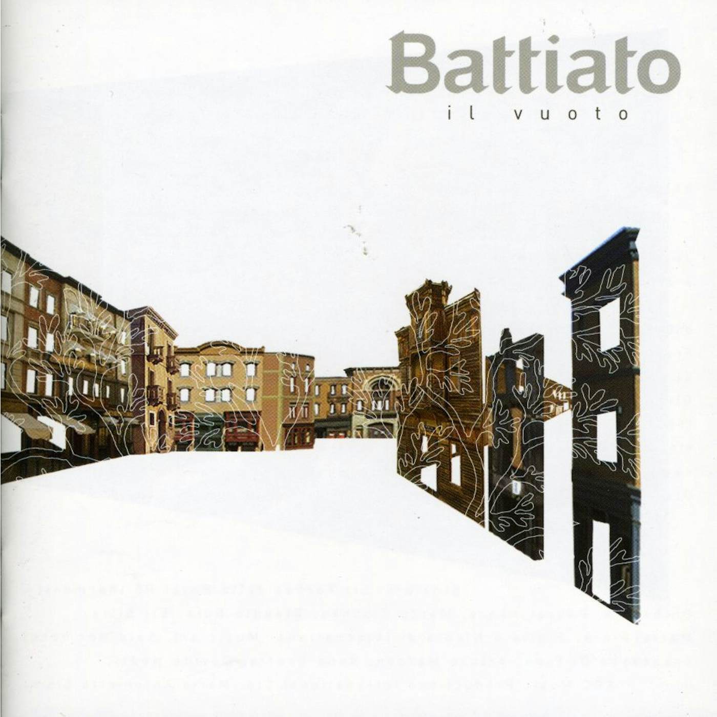 Franco Battiato IL VUOTO CD