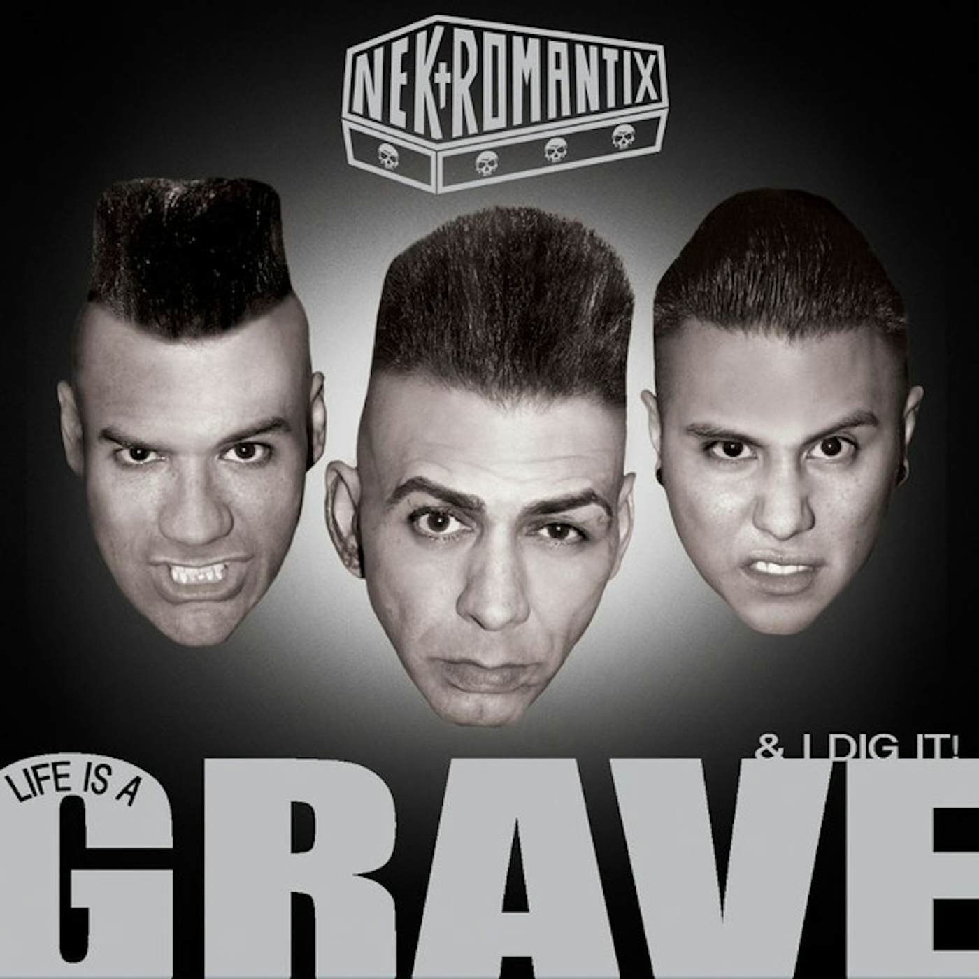 Nekromantix Life Is A Grave And I Dig It Vinyl Record