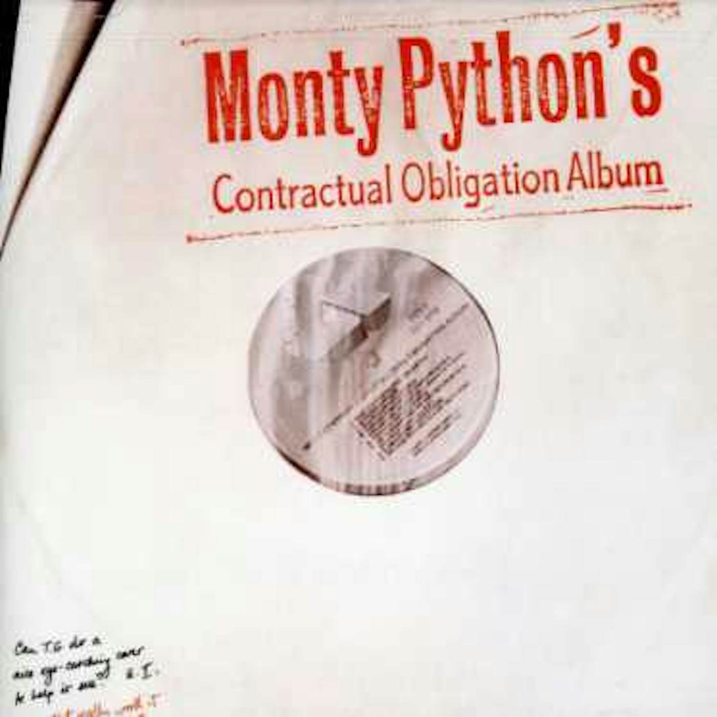 MONTY PYTHON'S CONTRACTUAL OBLIGATION ALBUM CD