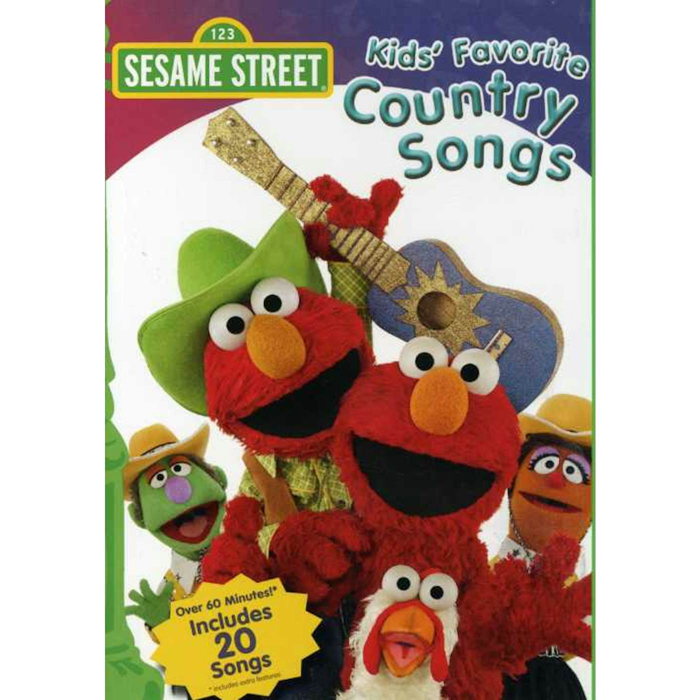 Sesame Street KIDS FAVORITE COUNTRY SONGS DVD