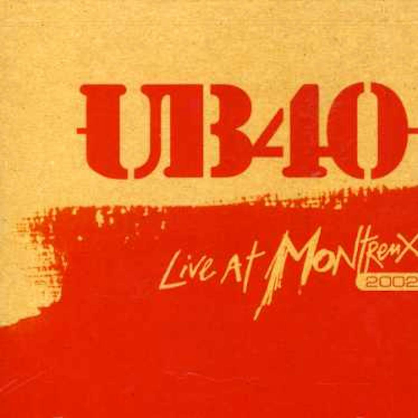 UB40 LIVE AT MONTREUX 2002 CD