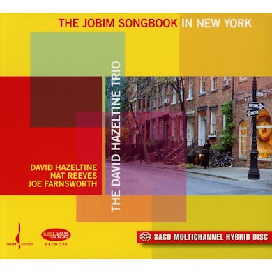 David Hazeltine JOBIM SONGBOOK IN NEW YORK Super Audio CD