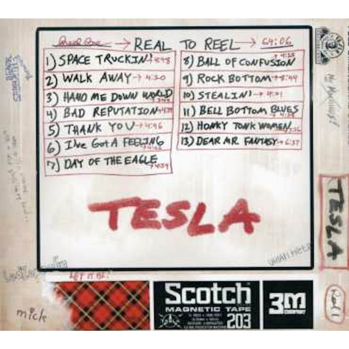 Tesla REAL TO REEL CD