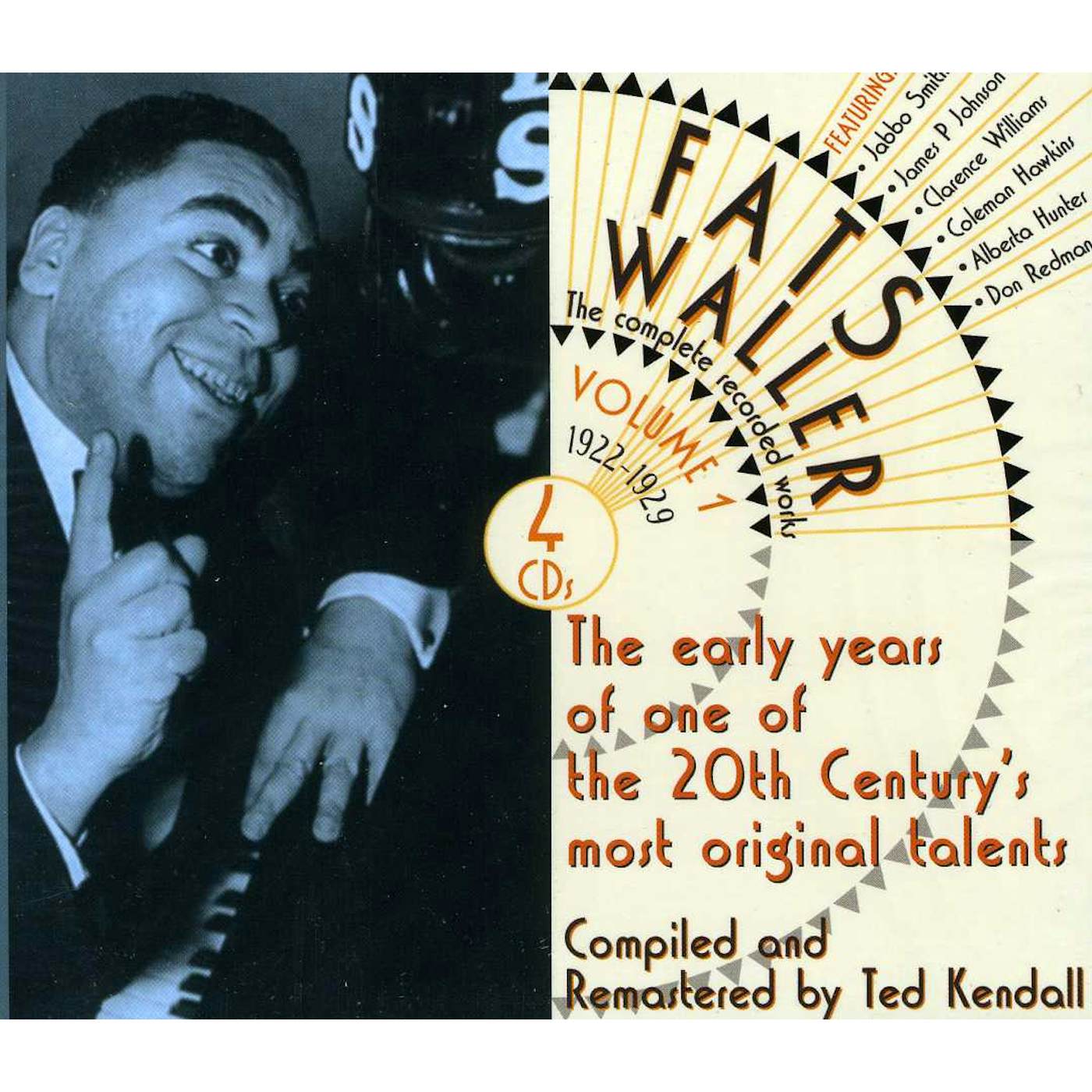 Fats Waller COMPLETE RECORDED WORKS 1 CD